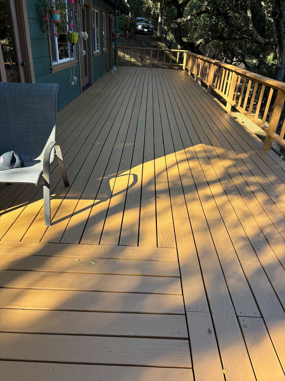 Wood Deck Staining, Carmel Valley