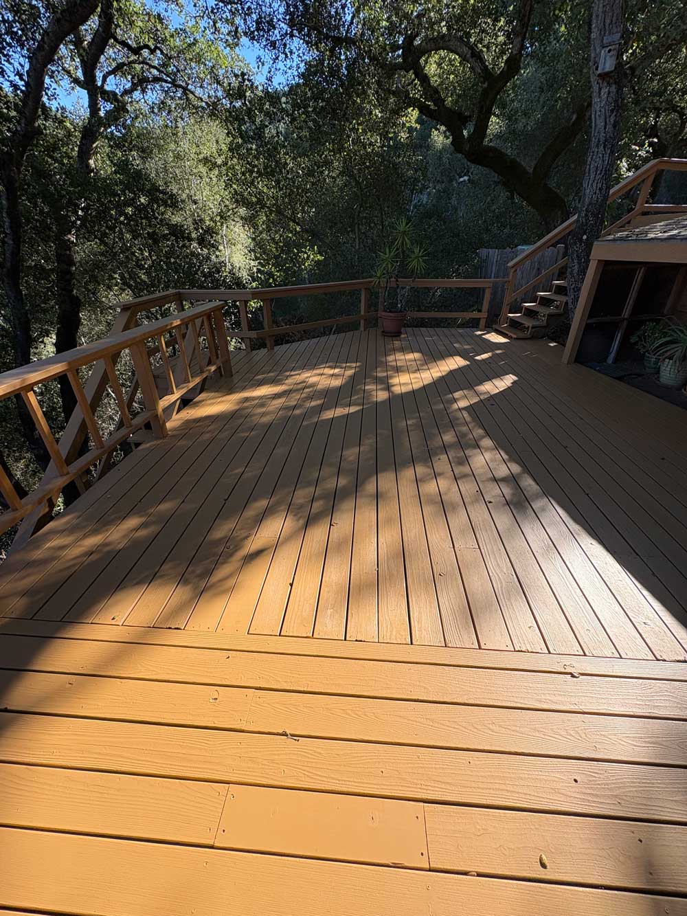 Wood Deck Staining, Carmel Valley